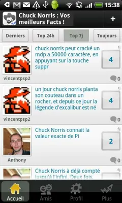 ChuckNorris android App screenshot 2